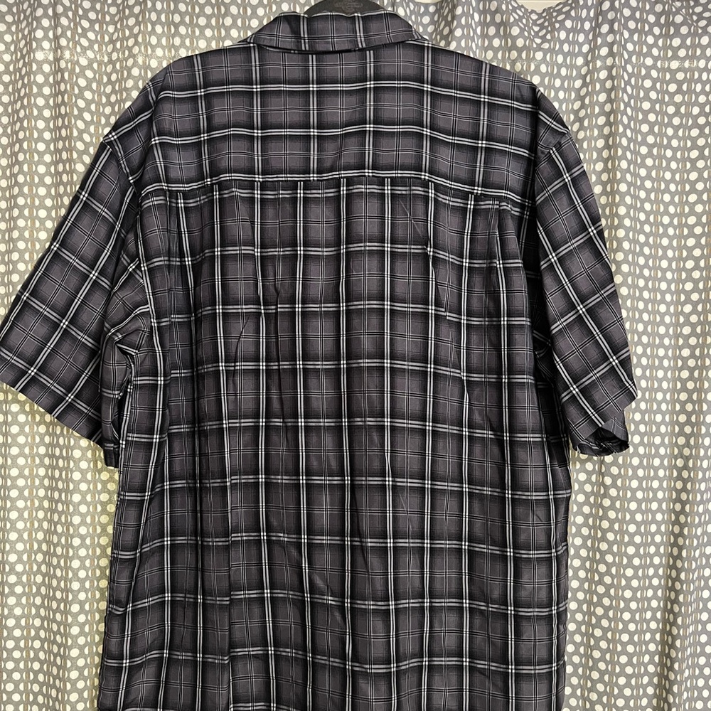 Eighty Eight 88 XL camp hiking shirt silver black - Picture 2 of 4